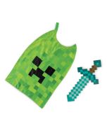 Minecraft espada e capa