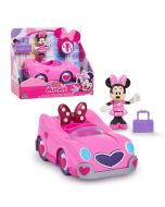 Minnie boneca veículos deluxe com figura Carro