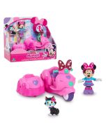 Minnie boneca veículos deluxe com figura Scooter
