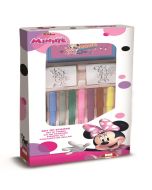 Minnie estojo 9 marcadores e 2 carimbos