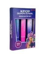 Conjunto 3 marcadores Kpop Demon Hunters