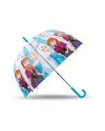 Guarda Chuva transparente manual Frozen 46 cm