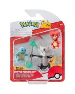 Pokémon pack 3 Squirtle, Marowak de Alola, Magby