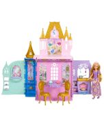 Princesas Disney castelo com boneca Rapuzenl