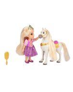 Princesas disney Rapunzel 15 cm e Maximus