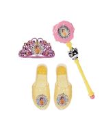 Princesas Disney sapatos, varinha e tiara Bela