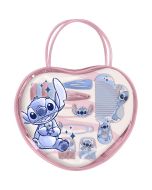 Stitch Mala coração com acessórios de cabelo