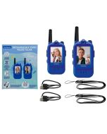 Walkie Talkie com câmara azul