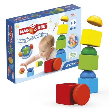 Magic cube Stacking 8 peças
