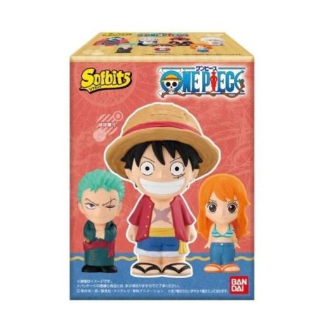 Shokugan figuras surpresa sofbits One Piece