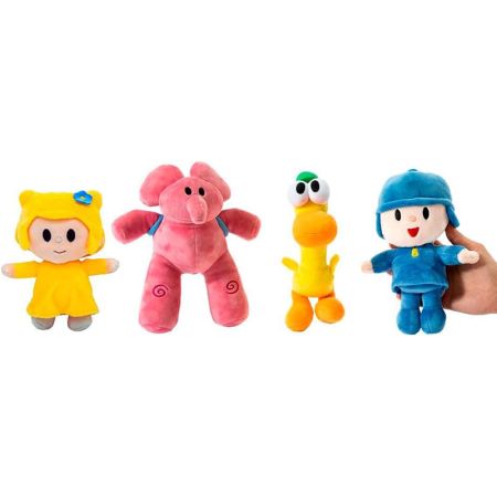 Peluches Musicais Pocoyo e os seus amigos