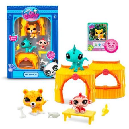 Littlest Pet Shop Set Mascote Tiki Jungle