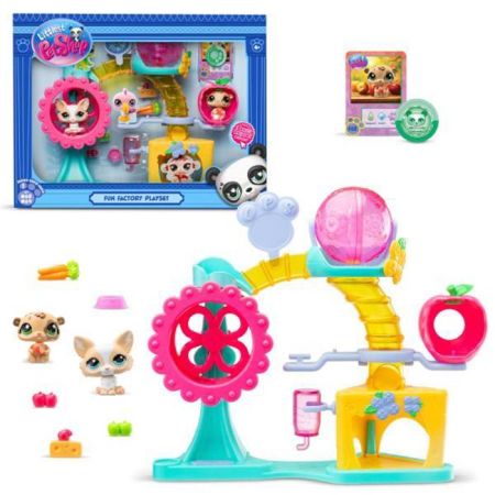 Littlest Pet Shop Playset Mascotas Hora Diversão