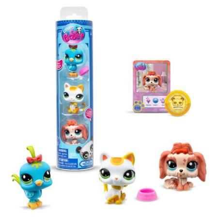 Littlest Pet Shop pack de 3 mascotes City Vibe