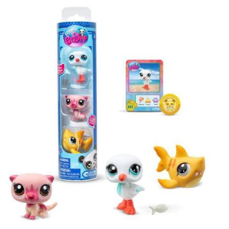 Littlest Pet Shop pack de 3 mascotes Isla Vibe