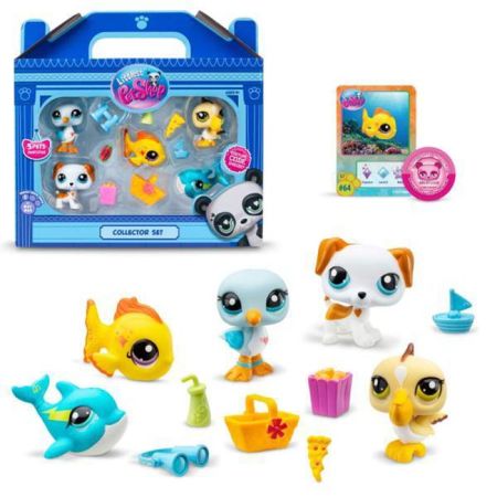 Littlest Pet Shop Pack 5 Coleção Besties Sunshine