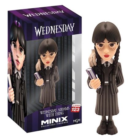 Figura Minix Wednesday Addams e A Coisa