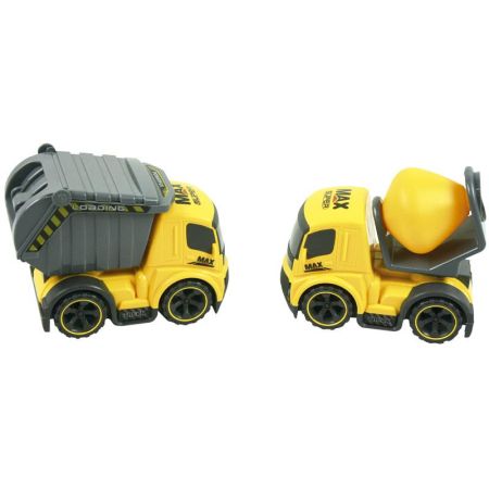 Camiões de obra de brinquedo pack de 2