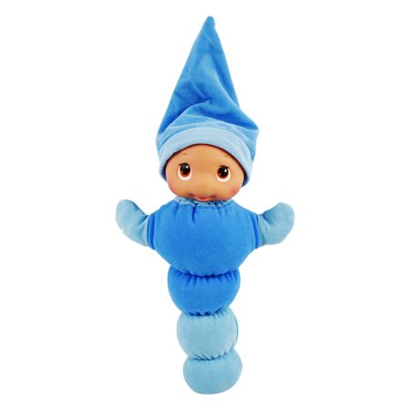 Peluche Minhoquinha Azul com Luz