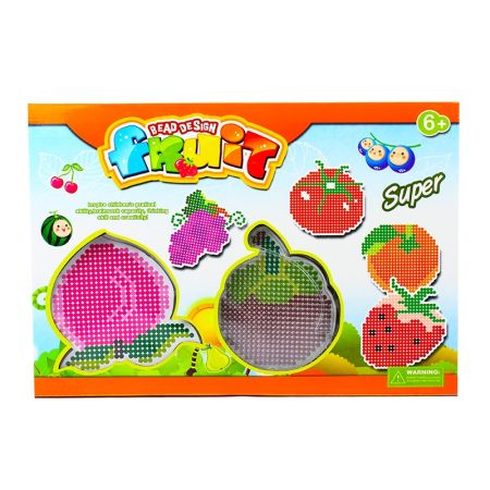 Missangas kit puzzle de frutas