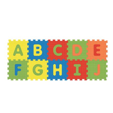 Tapete puzzle EVA 10 Peças alfabeto