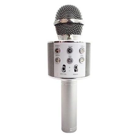 Microfone Karaoke bluetooth 7 em 1