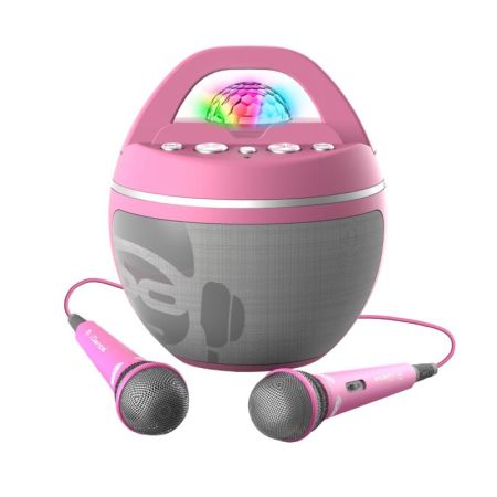 Karaoke Party Ball rosa 2 micros 40 watt
