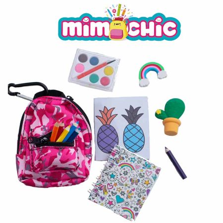 Mini mochilas colecionáveis Mimochic