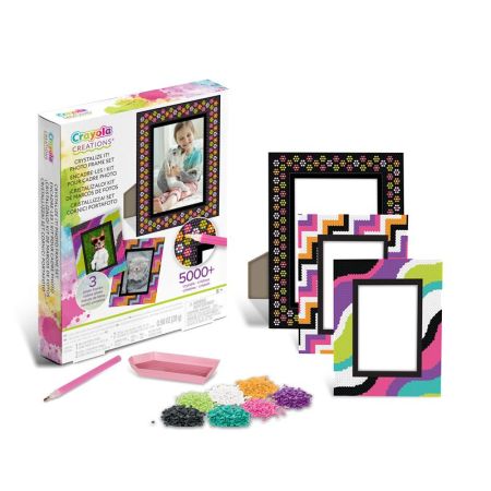 Cria molduras para fotos com diamantes