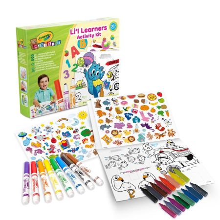 O meu primeiro conjunto colorir e autocolantes