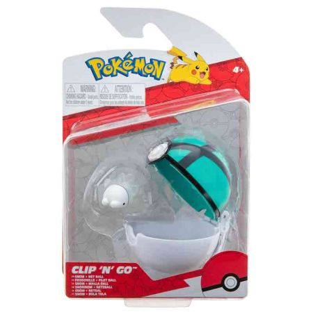 Pokemon Clip n go Snom & Net Ball