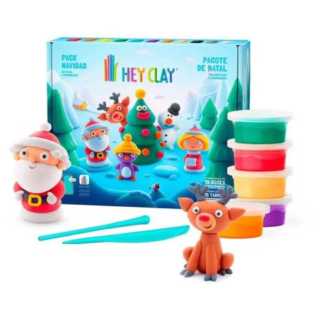 Hey Clay pack de Natal de plasticina