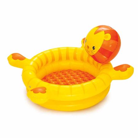 Piscina Lion com bolas de cores