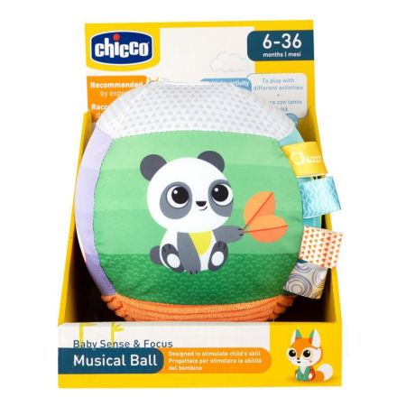 Chicco bola textil musical