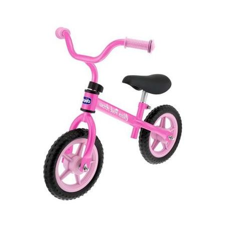 Bicicleta sem pedais Chicco Rosa