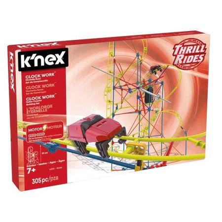 Knex Clock work roller montanha russa