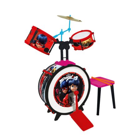 Bateria 3 elementos com banco Ladybug