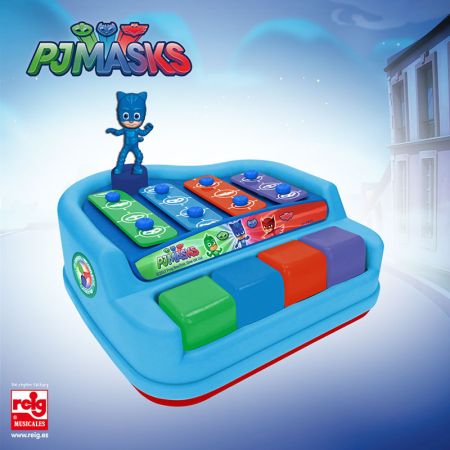 Xilofone piano 4 notas e figura PjMasks