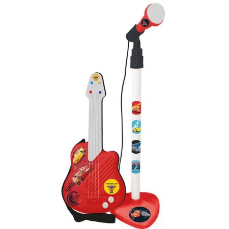 Cars 3 Guitarra e microfone de pé