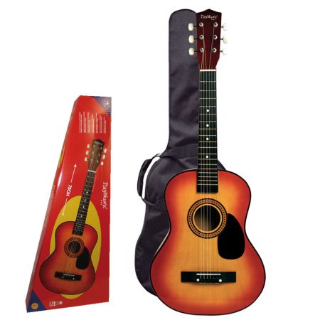 Guitarra de madeira 75 cm