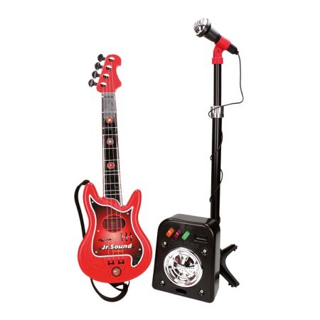 Conjunto Flash micro bafle e guitarra