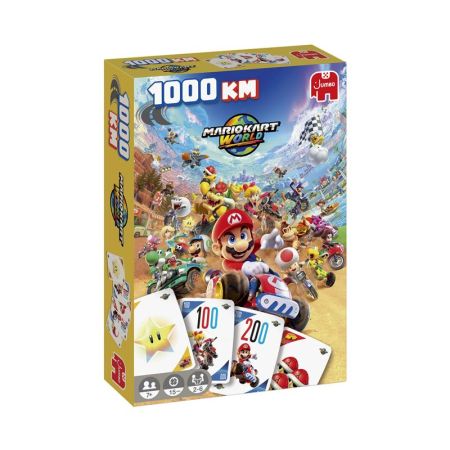 1000KM jogo de cartas Mario Kart World