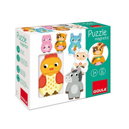 Puzzle magnético intercambiável figura quinta