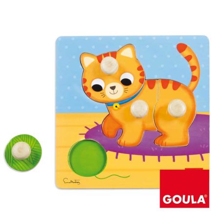 Puzzle madeira Gato