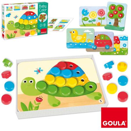 Jogo infantil de encaixe Baby Color