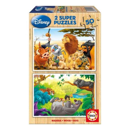 Puzzle 2x50 Animais Amigos