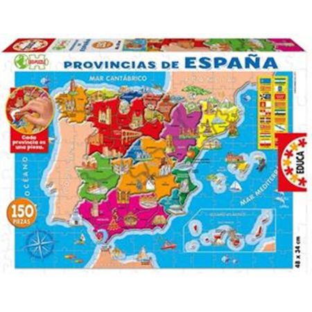 Educa puzzle 150 provincias Espanha