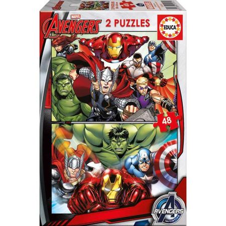 Educa puzzle 2x48 Avengers