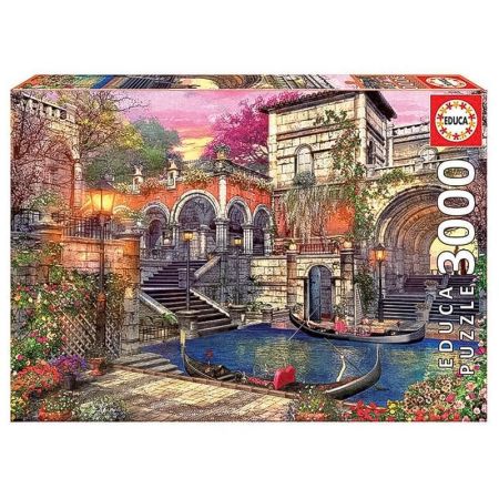 Educa puzzle 3000 romance em Veneza