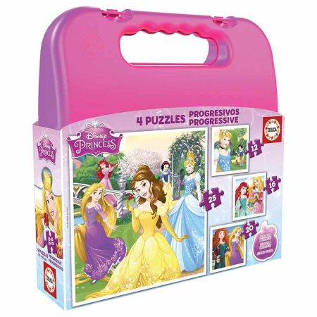 Educa puzzle mala progressivo princesas disney